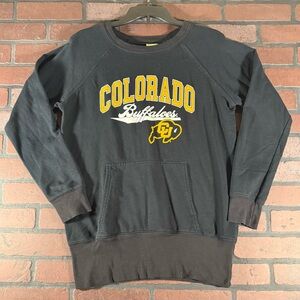 Vintage 90s Colorado Buffaloes Crewneck Sweatshirt with Kangaroo Pocket ( M )